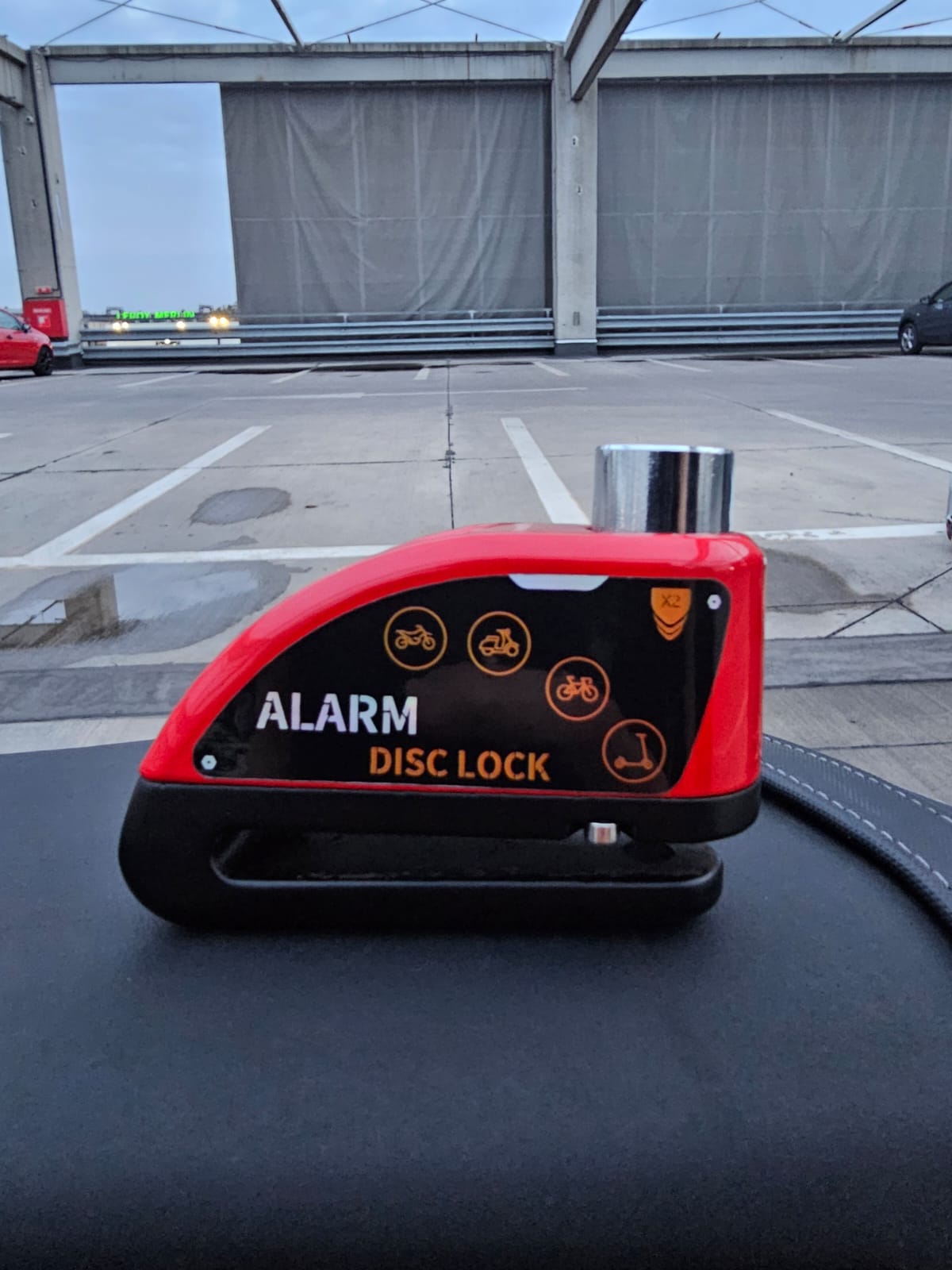Motorcycle Disc Brake Alarm Lock 120dB