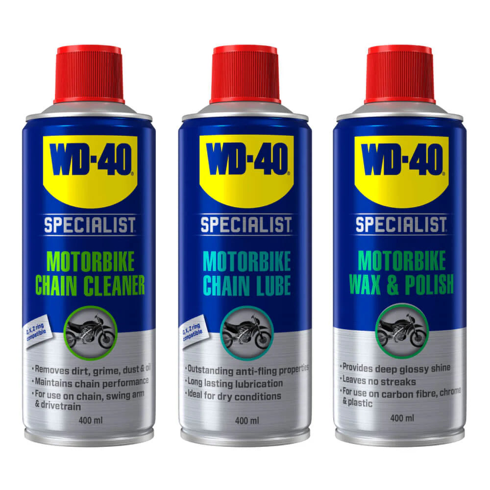WD-40 Motorbike Maintenance Bundle