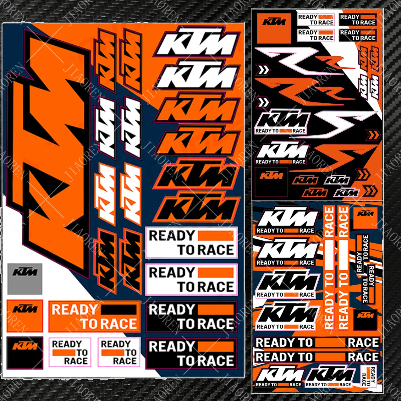 Ready to Race – KTM Stickers & Decals Kit