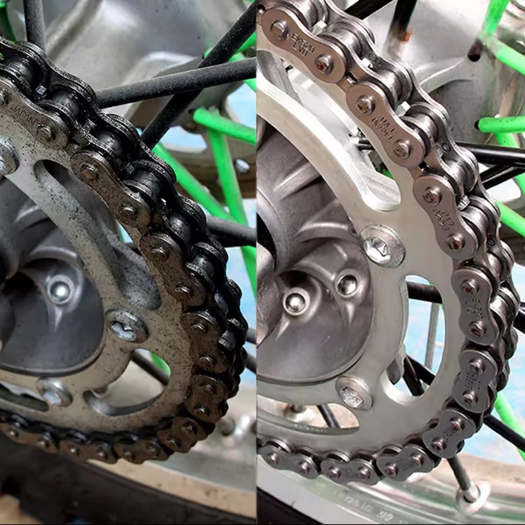 Motorcycle Chain Cleaning Tool Kit – Chain & Sprocket Maintenance Device