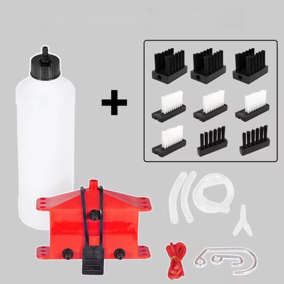 Motorcycle Chain Cleaning Tool Kit – Chain & Sprocket Maintenance Device