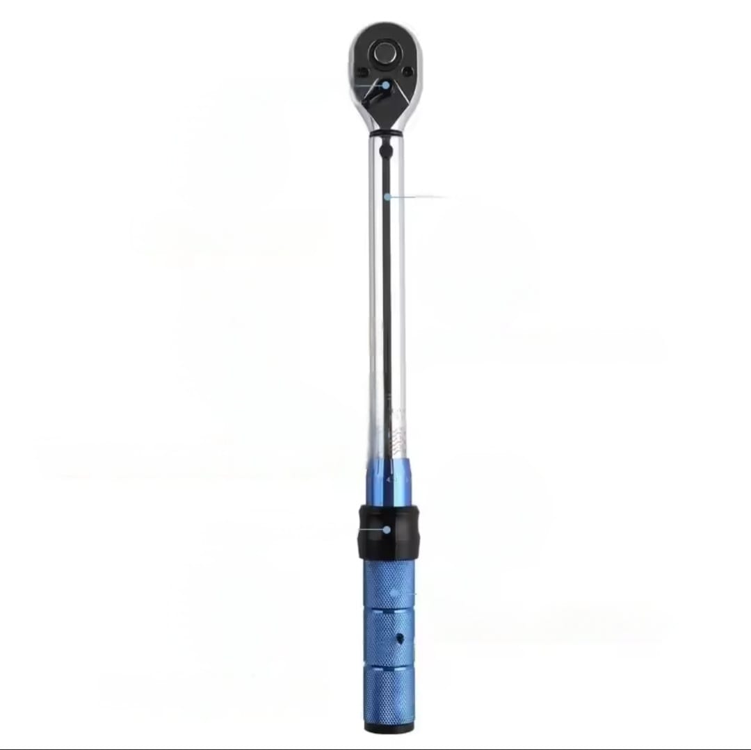 High-Precision 3/8" Torque Wrench – 5–60 Nm Adjustable Ratchet Wrench ±3% Accuracy for Motorcycles, Bicycles & Automotive