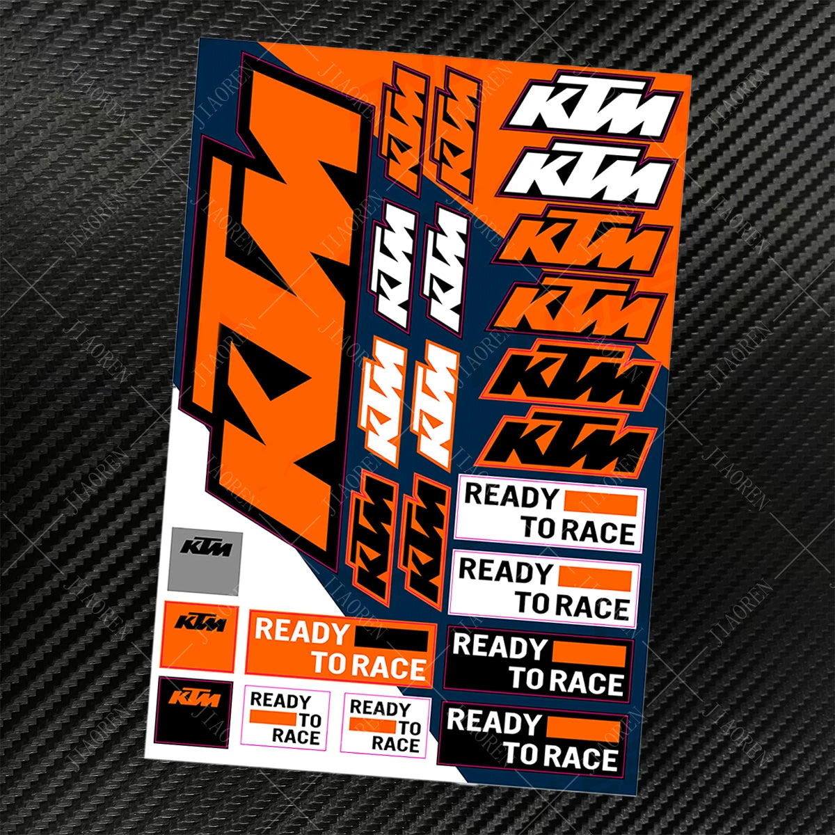 Ready to Race – KTM Stickers & Decals Kit
