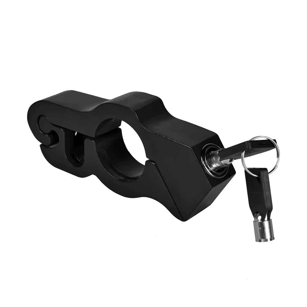 Motorcycle Handlebar Brake Lever Lock – Alloy Anti-Theft Security for Motorbikes & Scooters