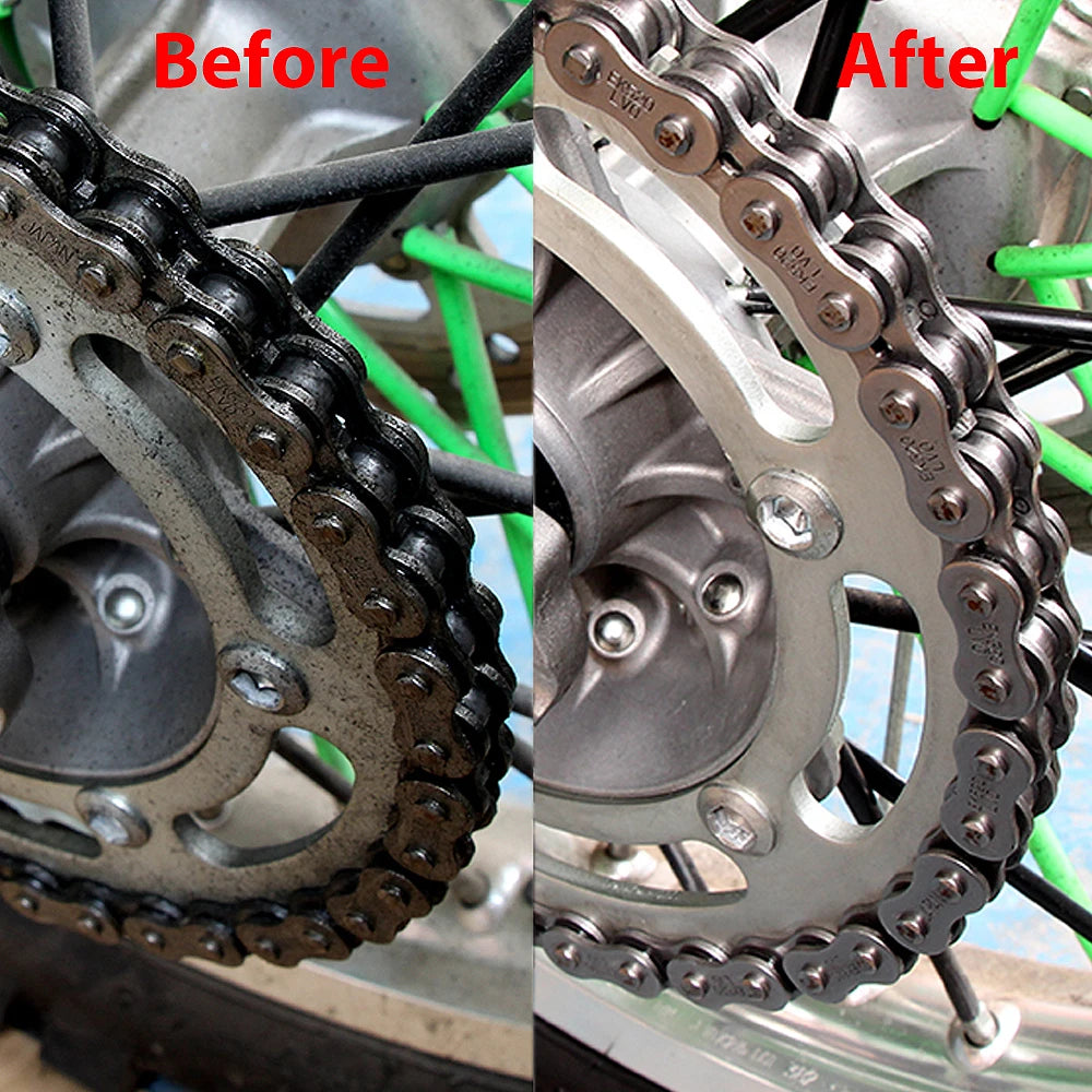 Motorcycle Chain Cleaning Tool Kit – Chain & Sprocket Maintenance Device