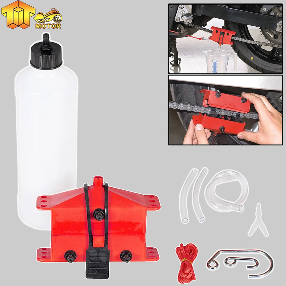 Motorcycle Chain Cleaning Tool Kit – Chain & Sprocket Maintenance Device