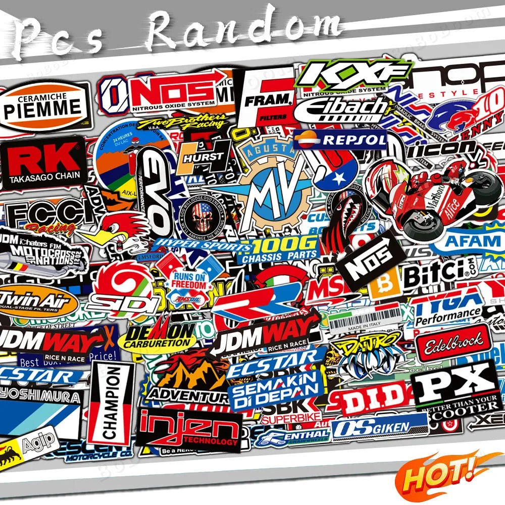 MotoStickz Mystery Pack with stickers