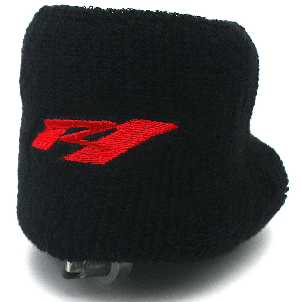 Motorcycle 3D Front Brake Reservoir Sock – Oil Fluid Cover for Yamaha YZF-R1 (2004–2024)