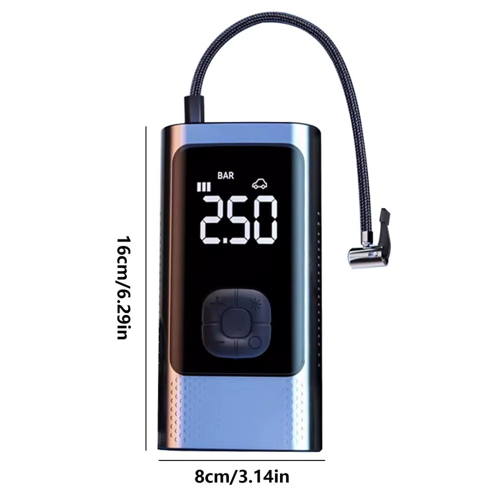 Cordless Multi-Function Tire Inflator – V2 Smart Edition