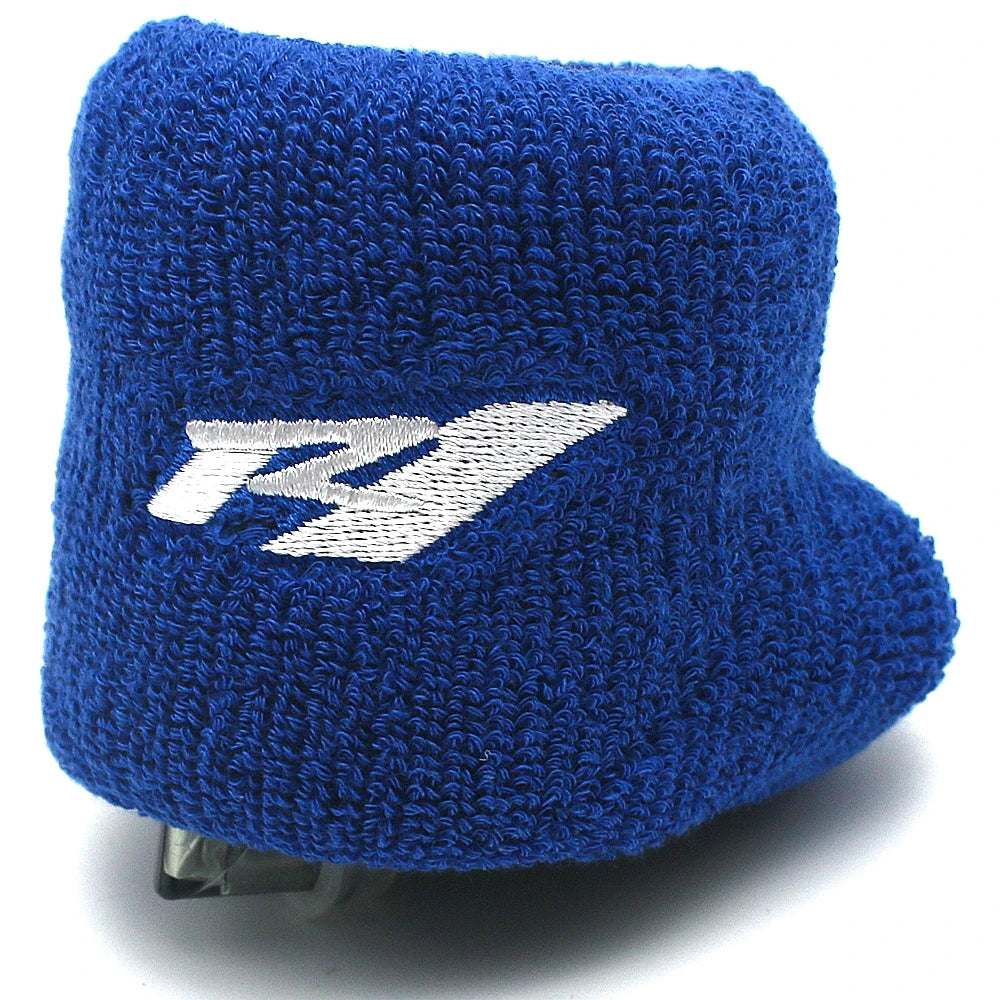 Motorcycle 3D Front Brake Reservoir Sock – Oil Fluid Cover for Yamaha YZF-R1 (2004–2024)