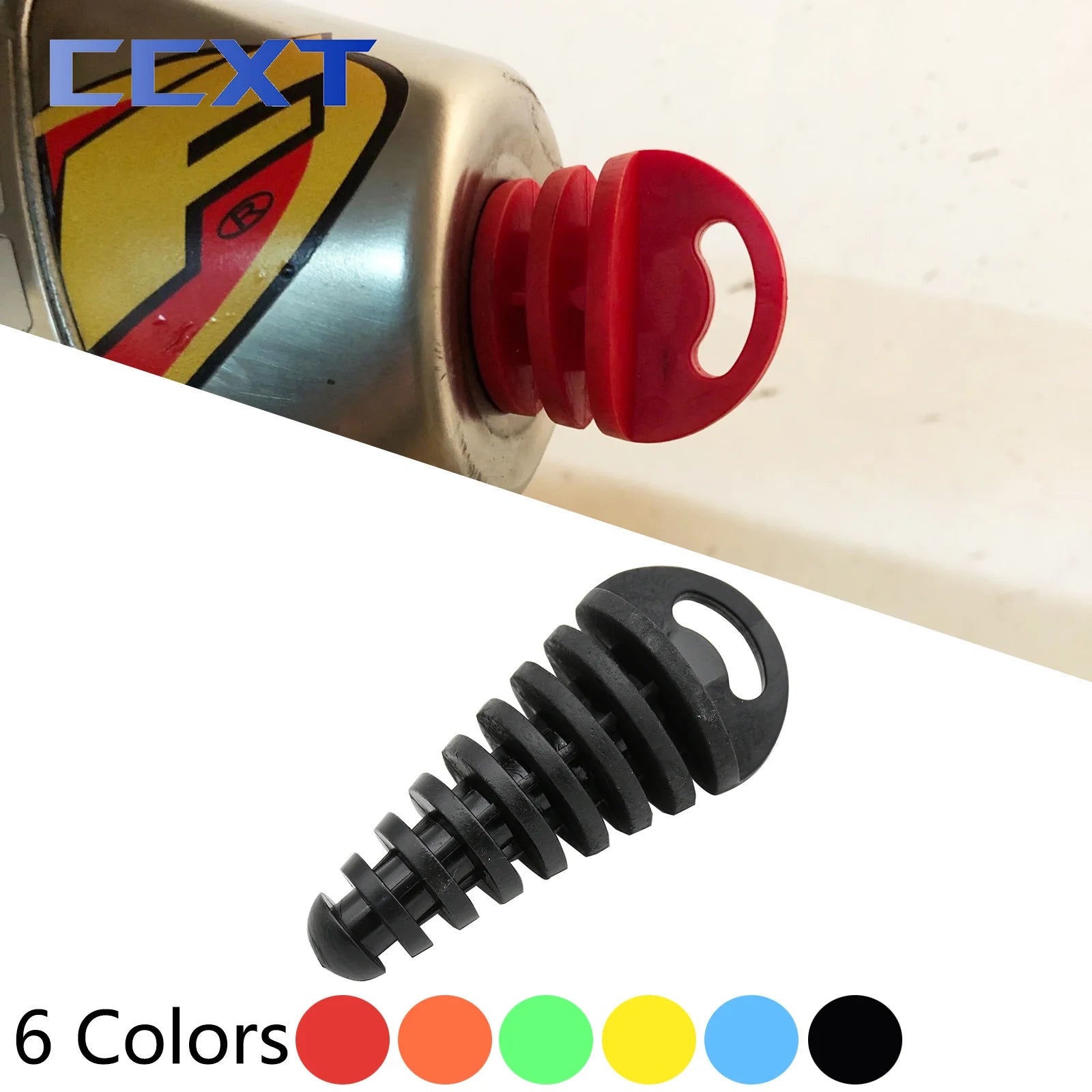 Universal Motorcycle Exhaust Wash Plug – PVC Pipe Protector for 2-Stroke & 4-Stroke