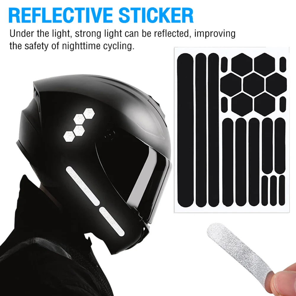 Reflective Stickers for Helmets 