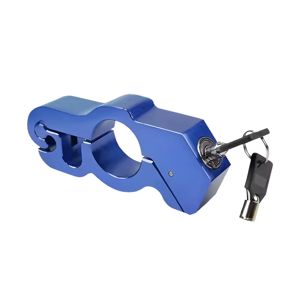 Motorcycle Handlebar Brake Lever Lock – Alloy Anti-Theft Security for Motorbikes & Scooters