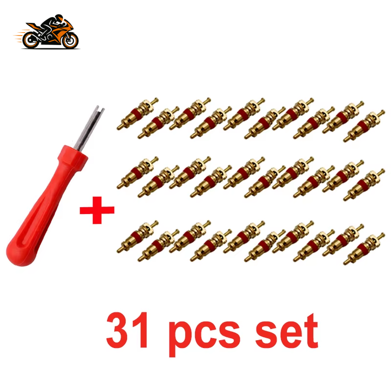 Portable Tire Valve Core Remover – Mini Valve Core Installer & Removal Tool for Motorcycles, Cars & Bicycles