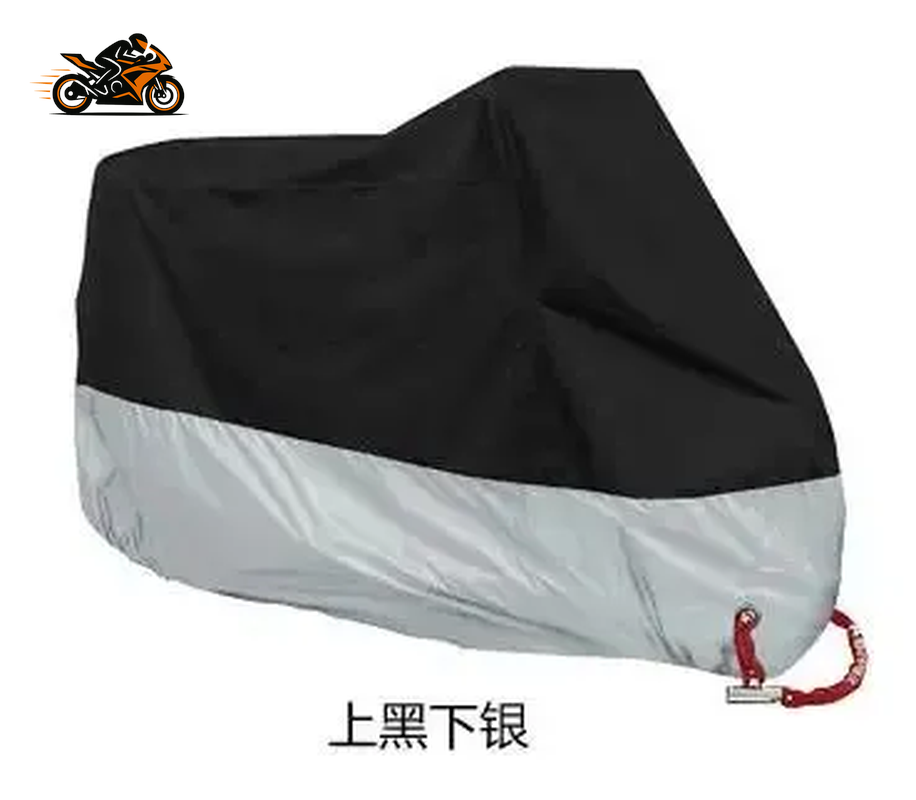 Waterproof All-Season Motorcycle Cover – Dustproof & UV Protection with Storage Bag (Multiple Sizes & Colors)