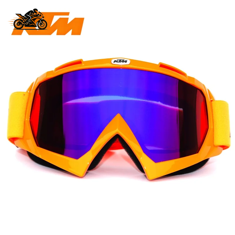 KTM Off-Road Goggles – HD Lens, Wind & Dust Protection