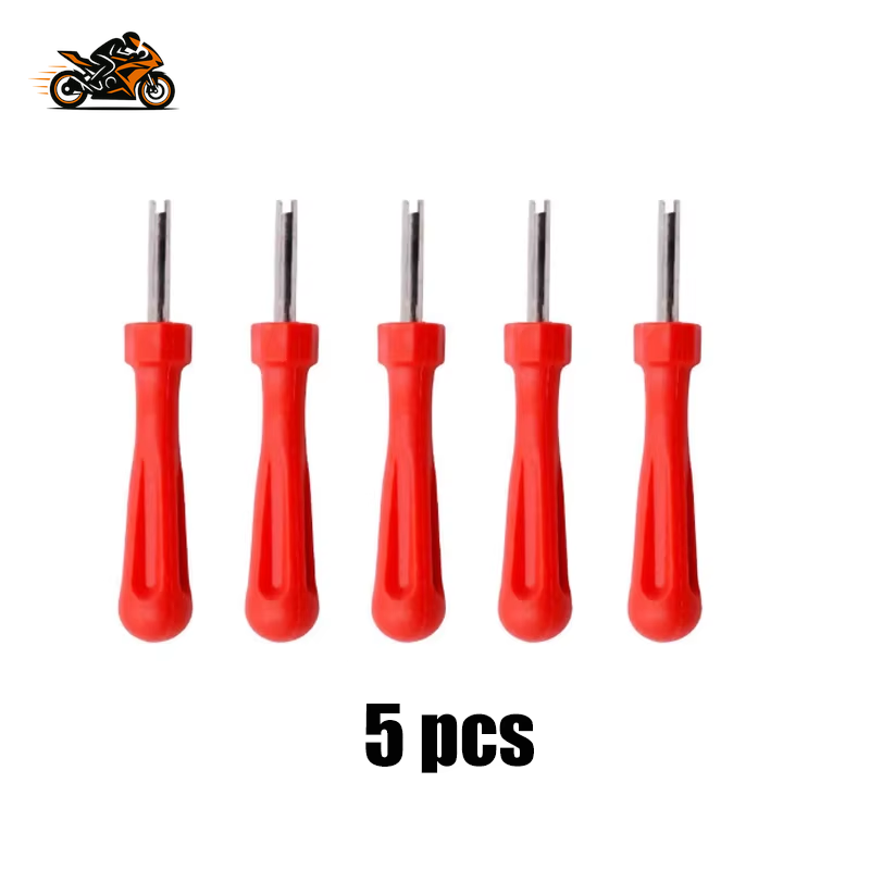Portable Tire Valve Core Remover – Mini Valve Core Installer & Removal Tool for Motorcycles, Cars & Bicycles