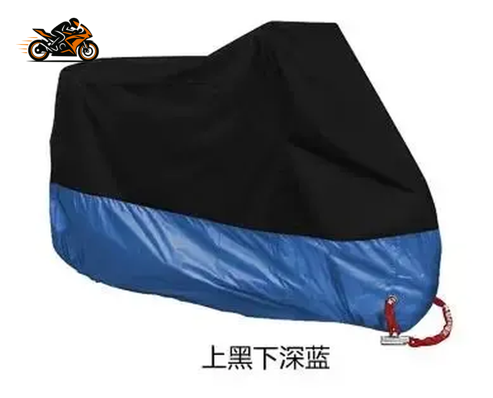 Waterproof All-Season Motorcycle Cover – Dustproof & UV Protection with Storage Bag (Multiple Sizes & Colors)
